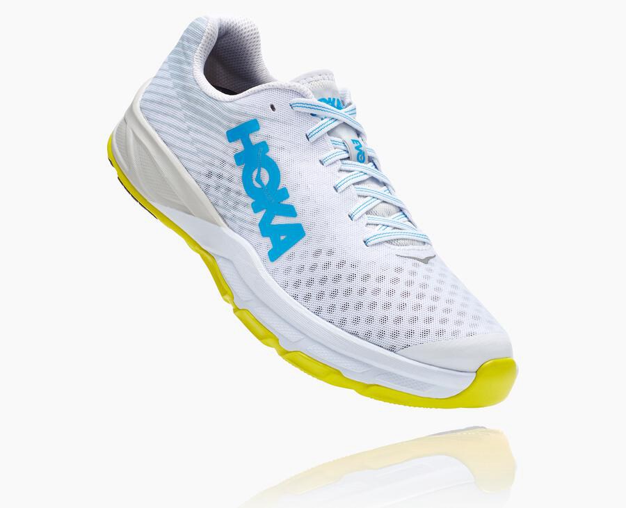 Chaussure Running Hoka One One Evo Carbon Rocket Homme - Blanche - TRK-704182